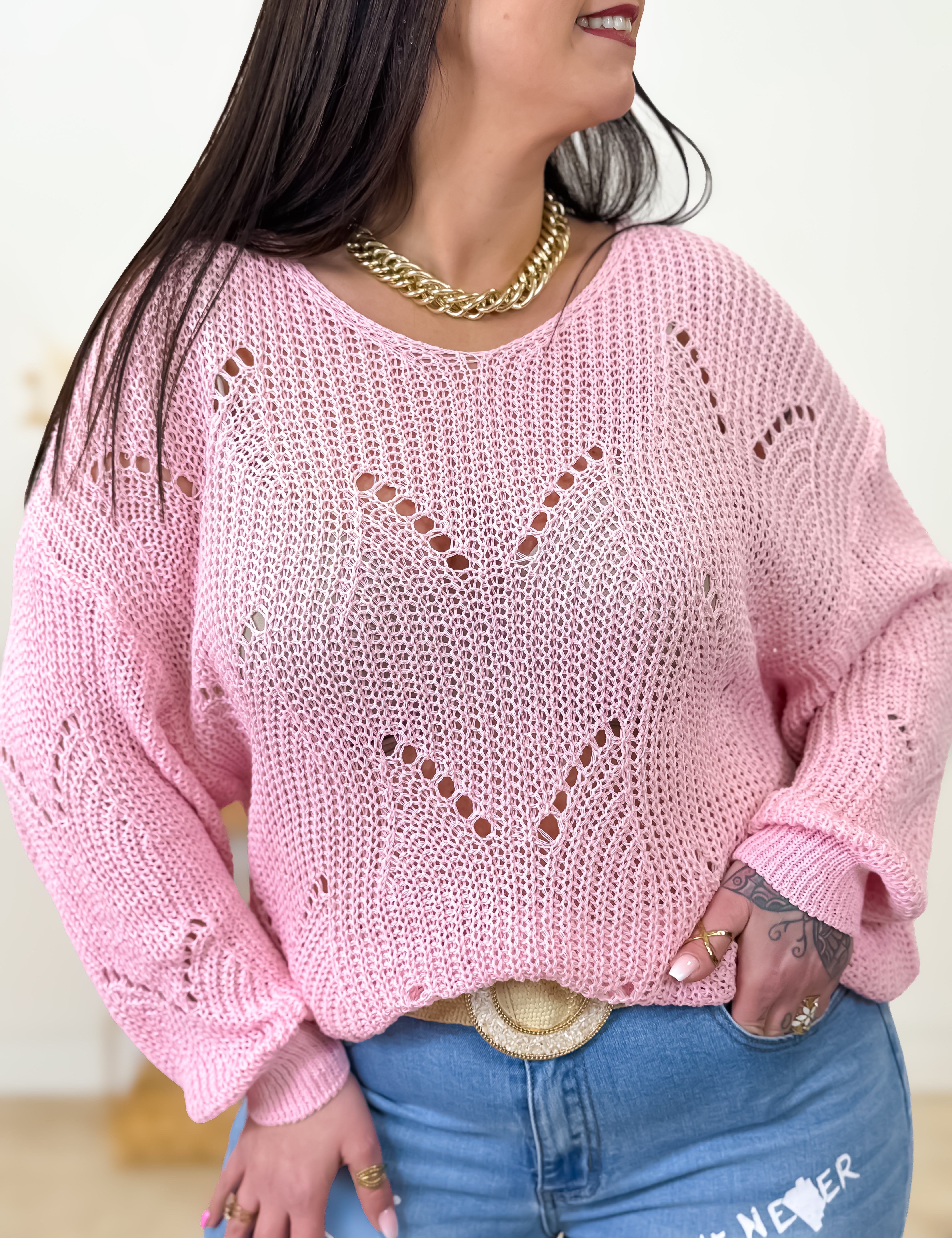 Pull - Océane - Rose