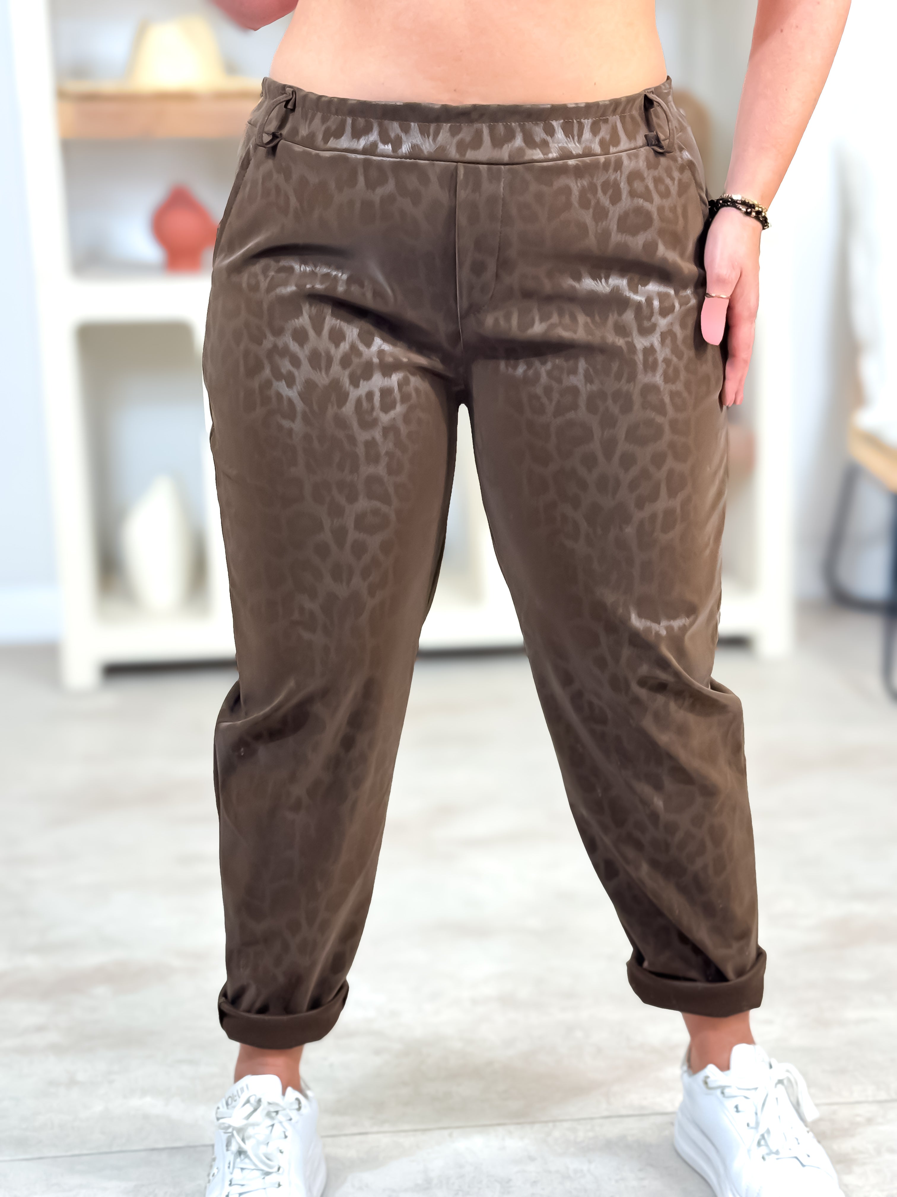 Pantalon - Zia - Brun