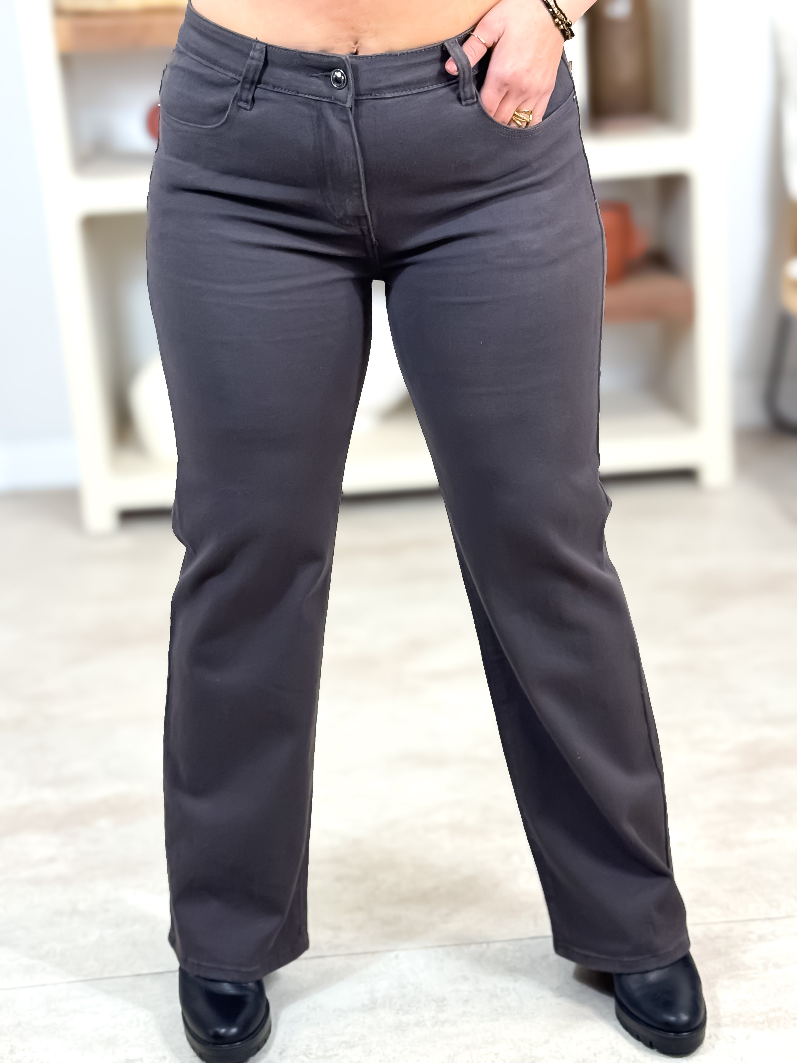 Jeans - Louise - Brun