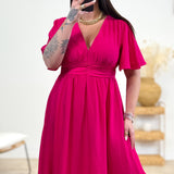 Robe - Arya - Rose