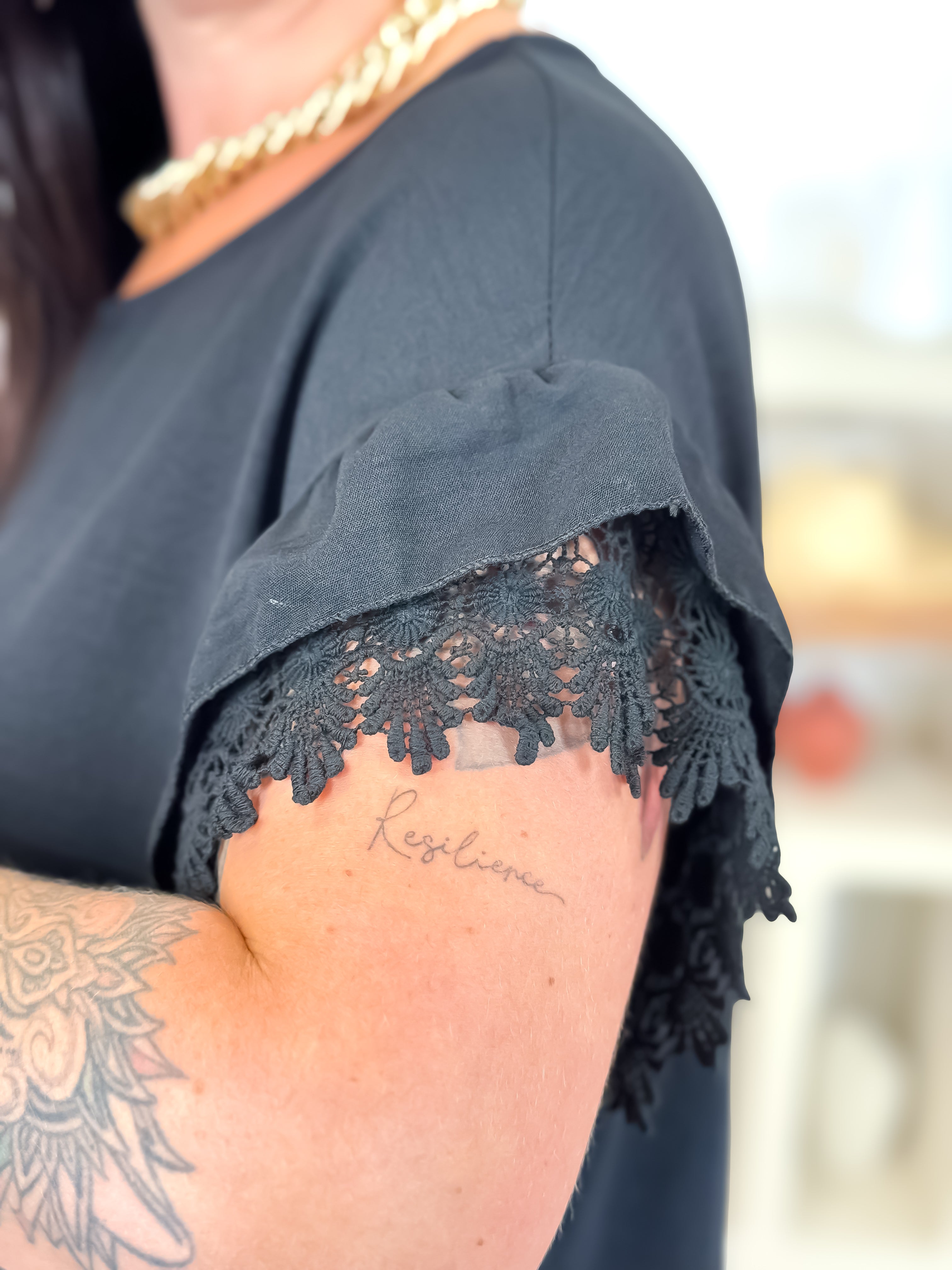 Blouse - Inès - Noir