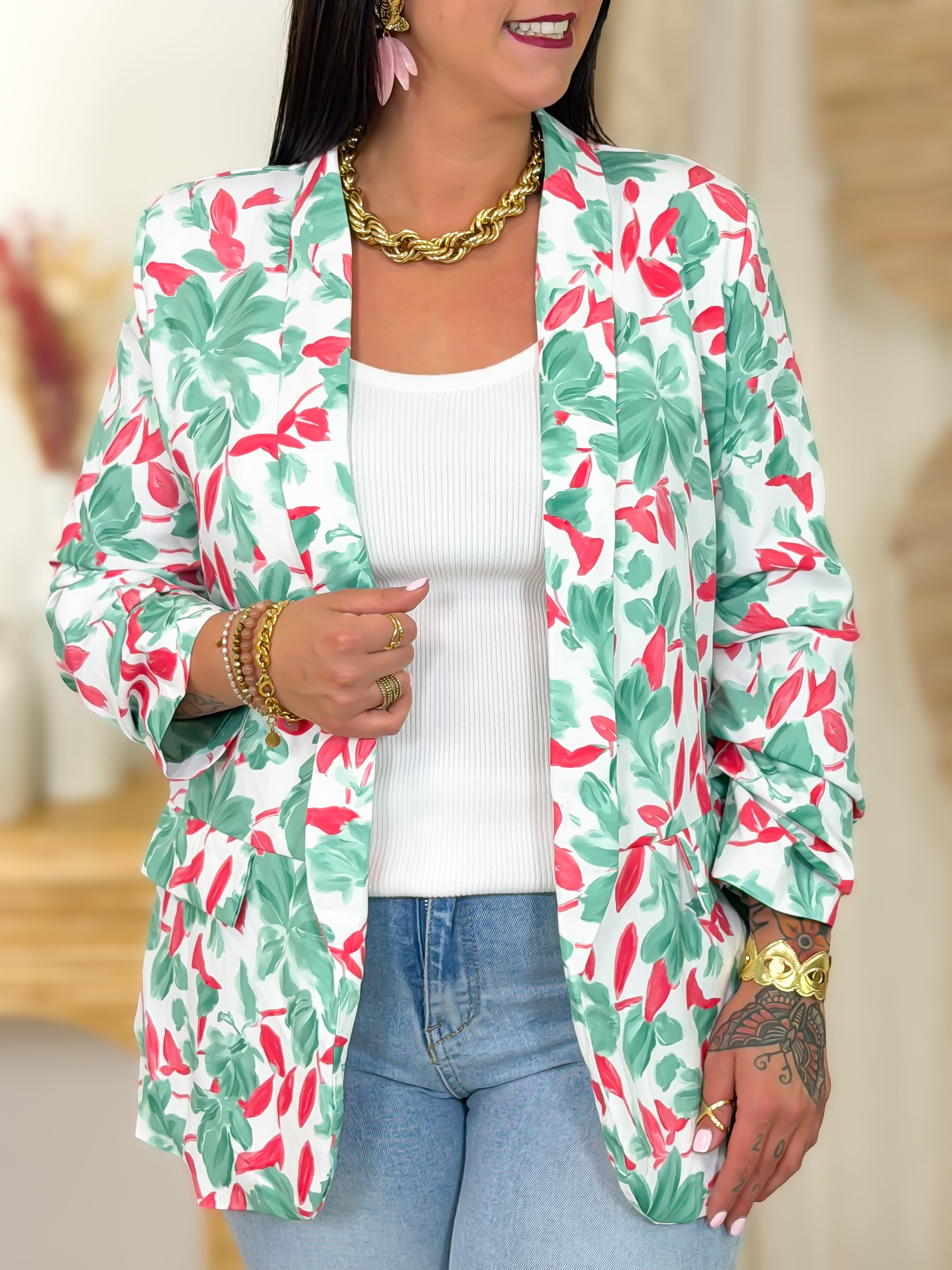Blazer - Adele - Fuchsia
