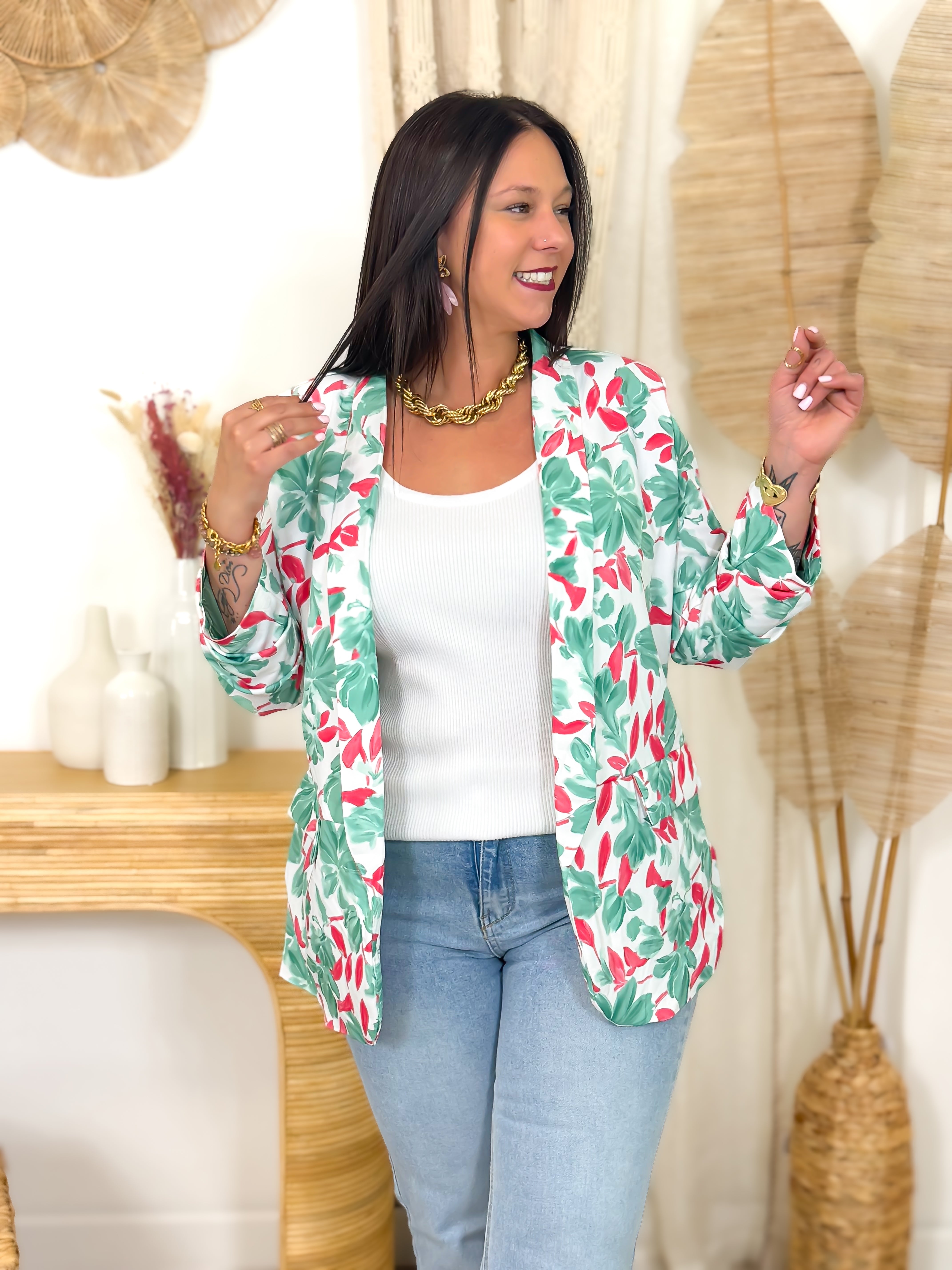 Blouse - Oxane - Geel