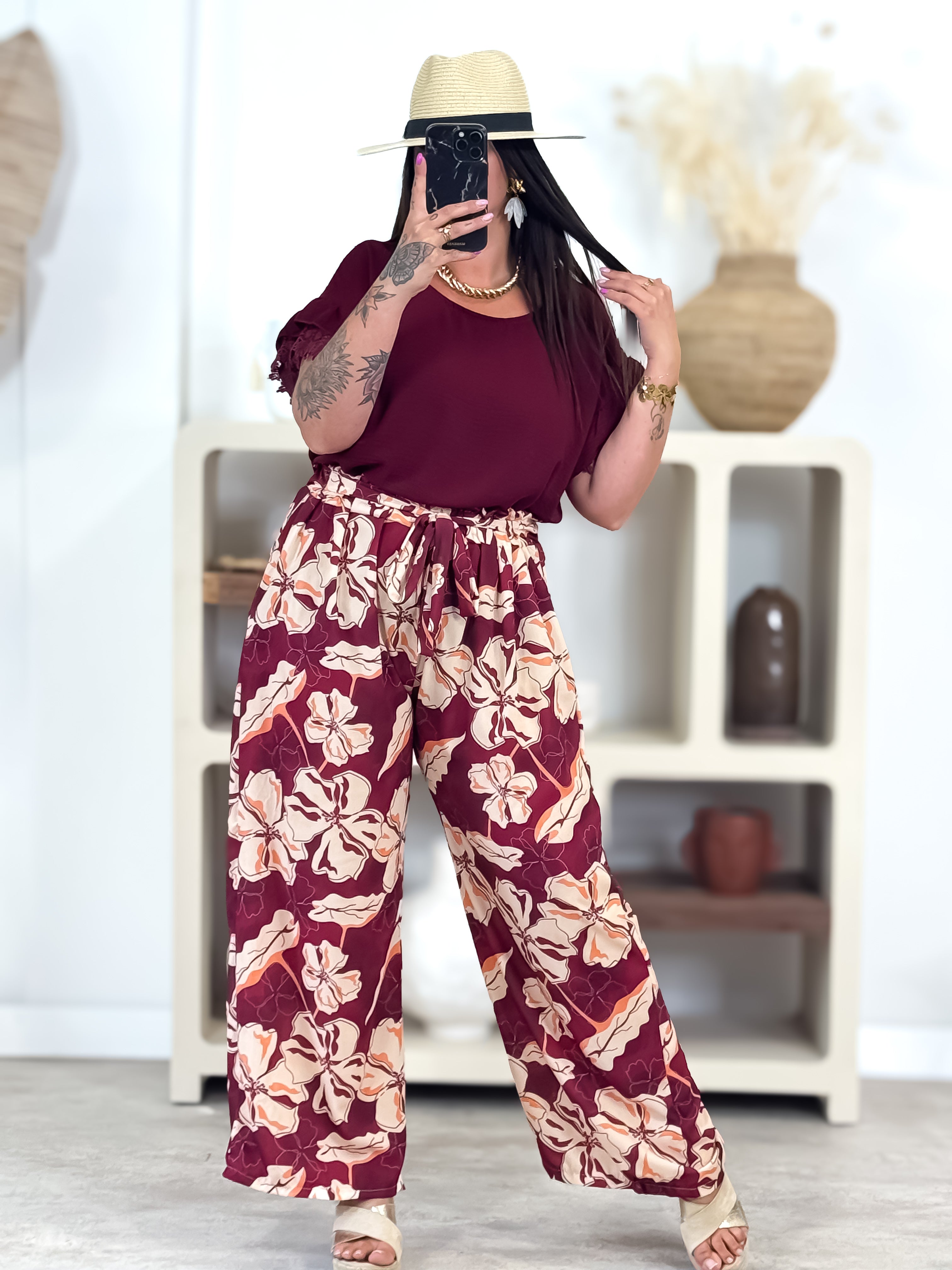 Palazzo - Mya - Fuchsia/oranje