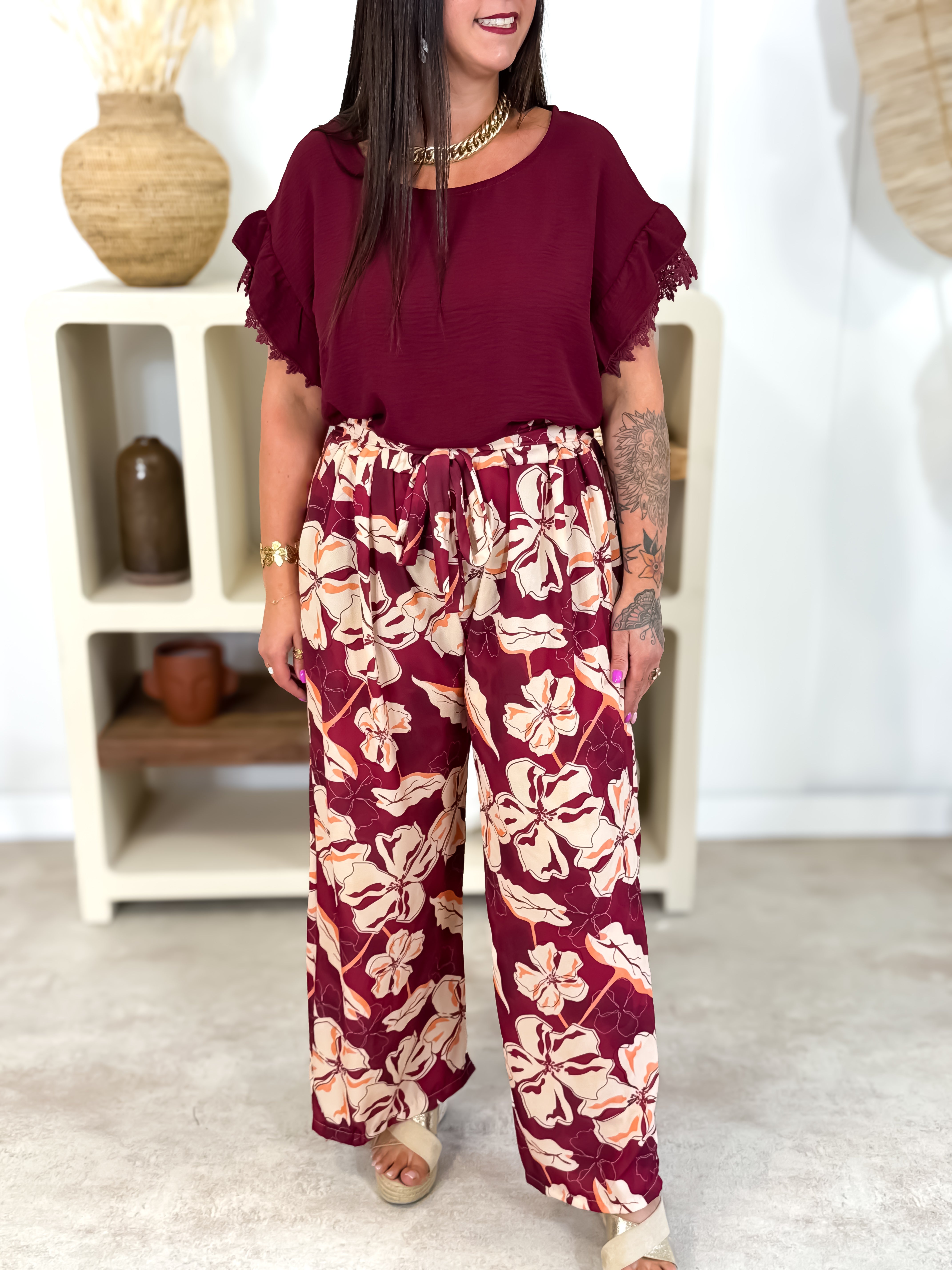 Palazzo - Mya - Fuchsia/oranje
