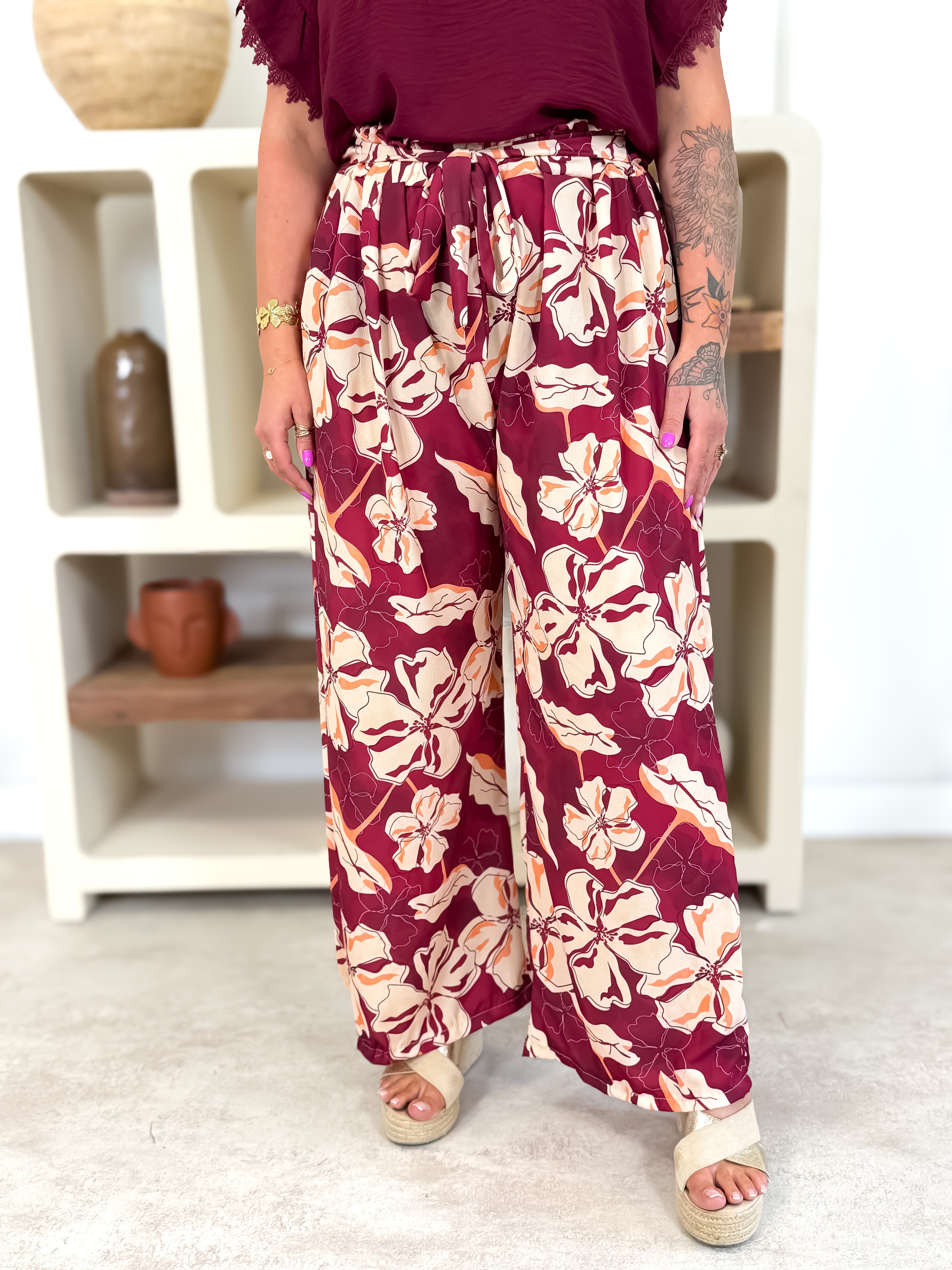 Palazzo - Mya - Fuchsia/oranje