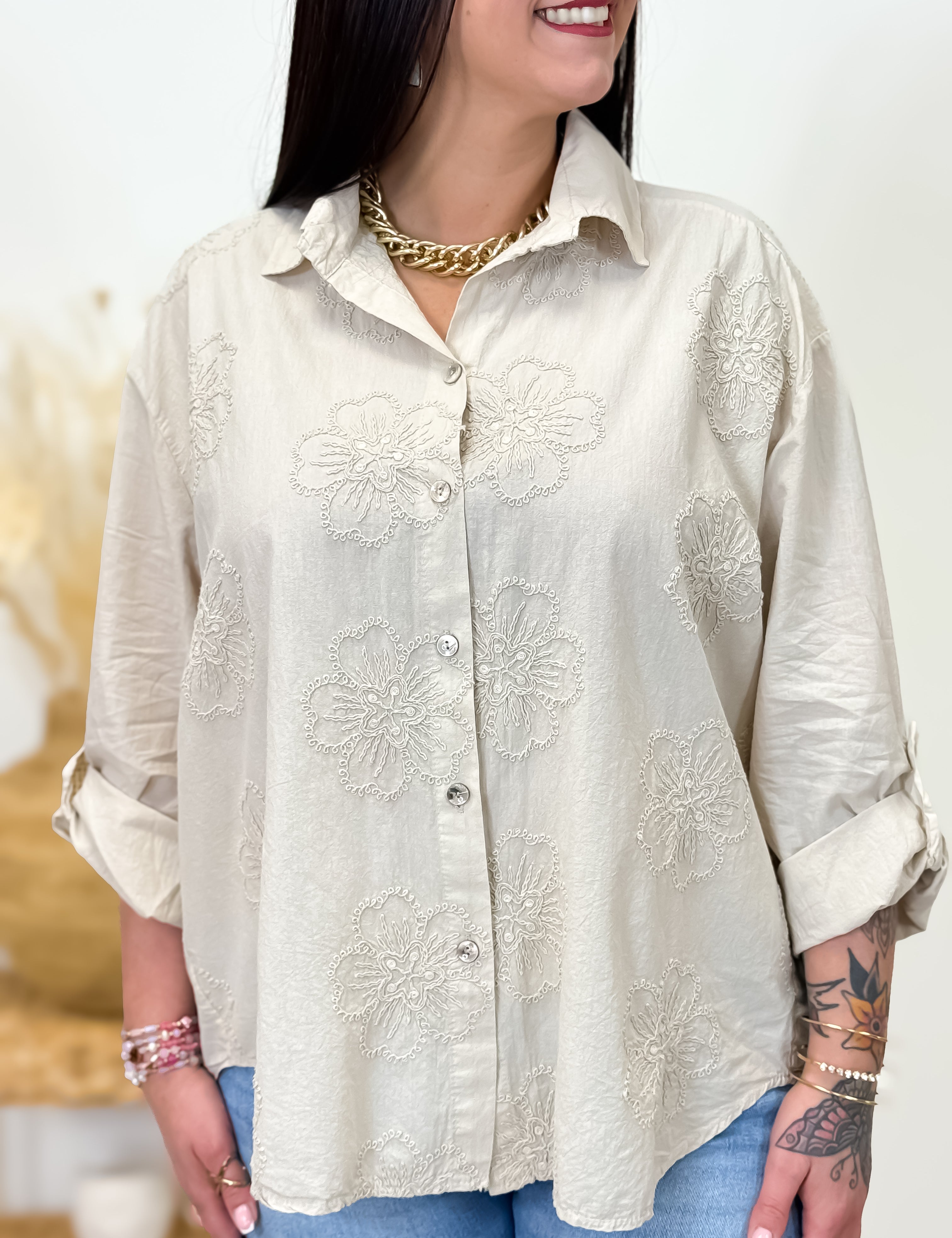 Chemise - Bianca - Beige