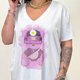 T-shirt - Bear - Rose
