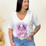T-shirt - Bear - Rose