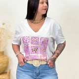 T-shirt - Love - Rose