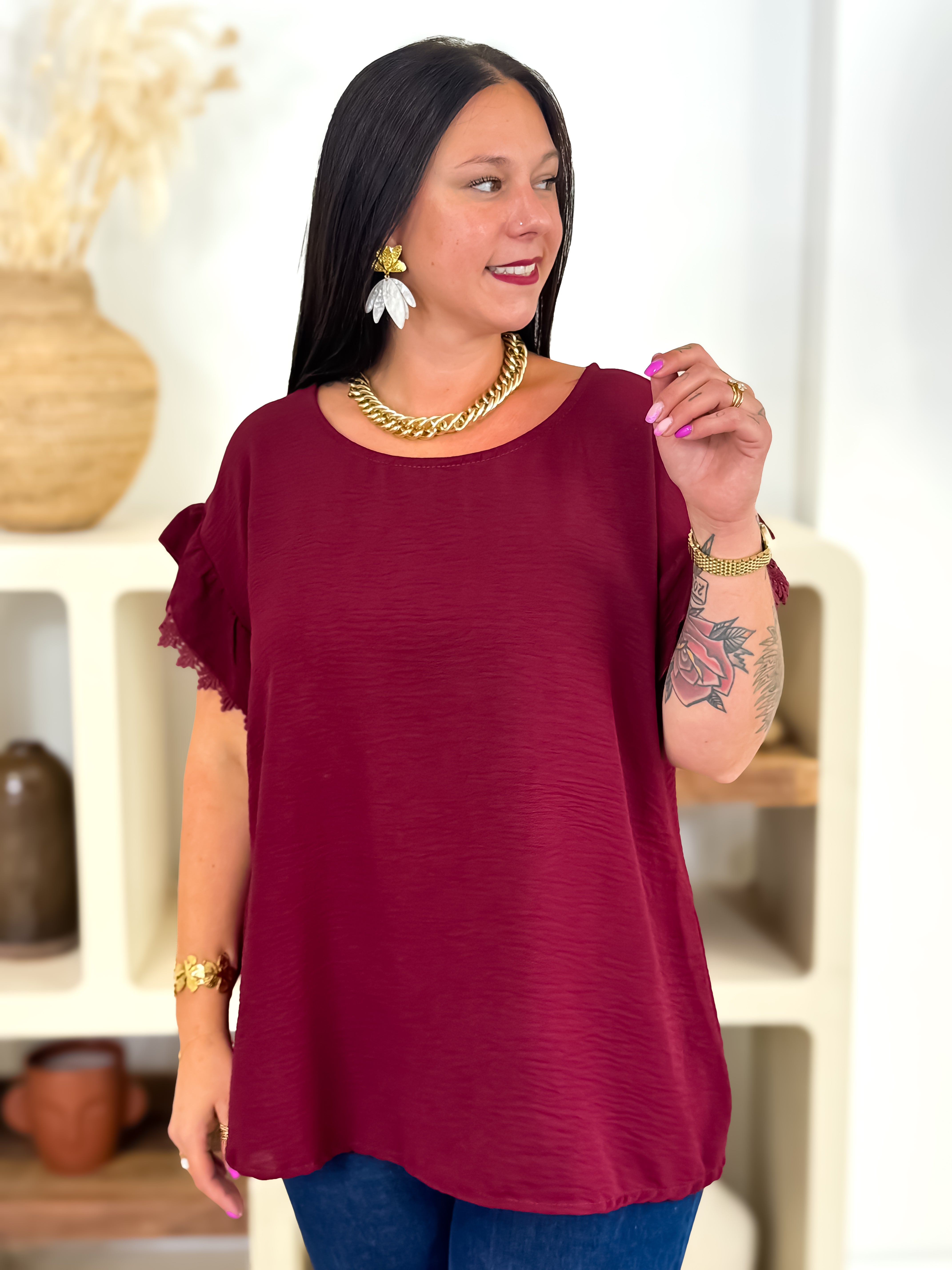 Blouse - Inès - Bordeaux