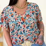 Blouse - Carolina - Turquoise