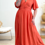 Robe - Hashley - Corail