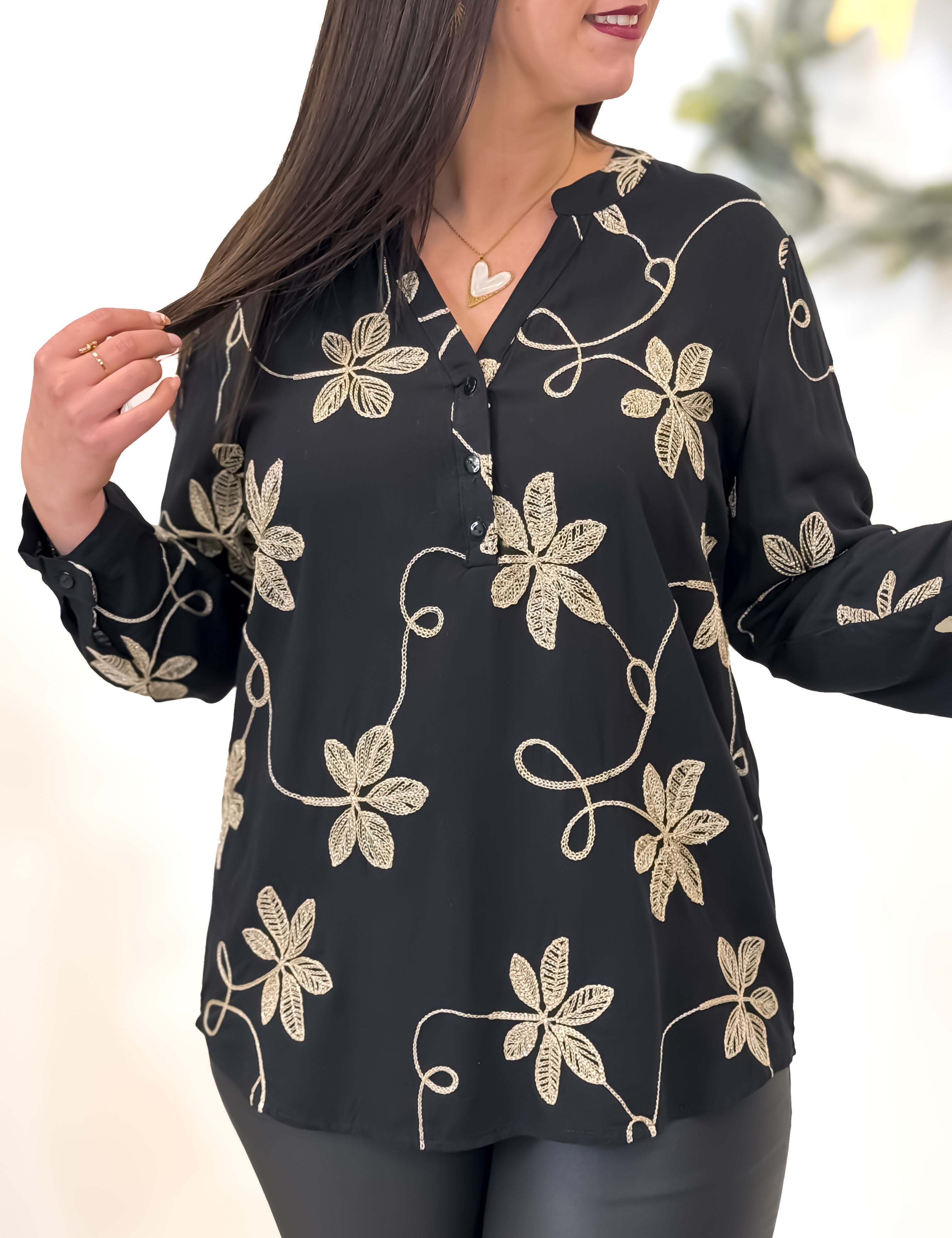 Blouse - Katy - Noir