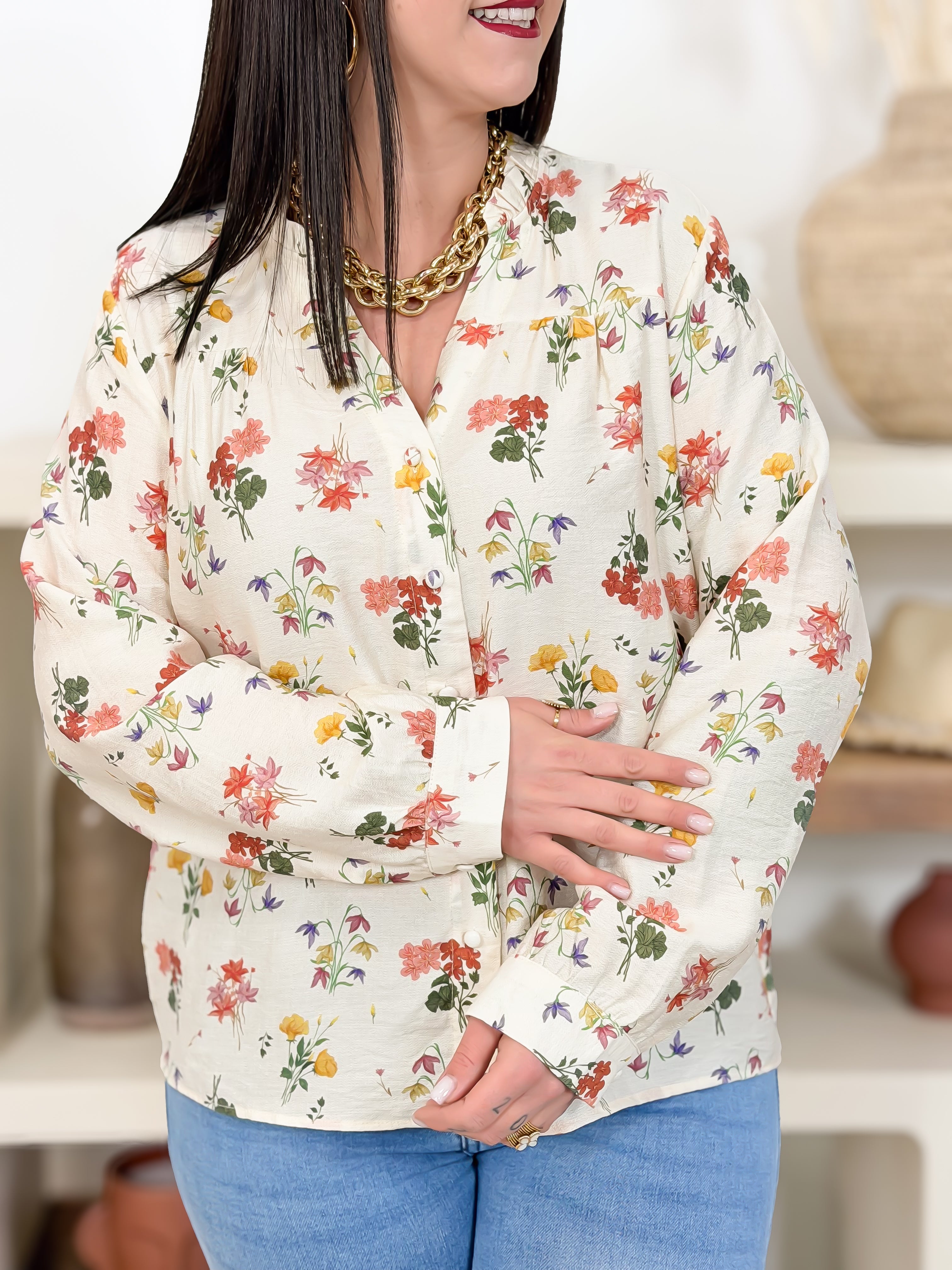 Chemisier - Francesca - Ecru