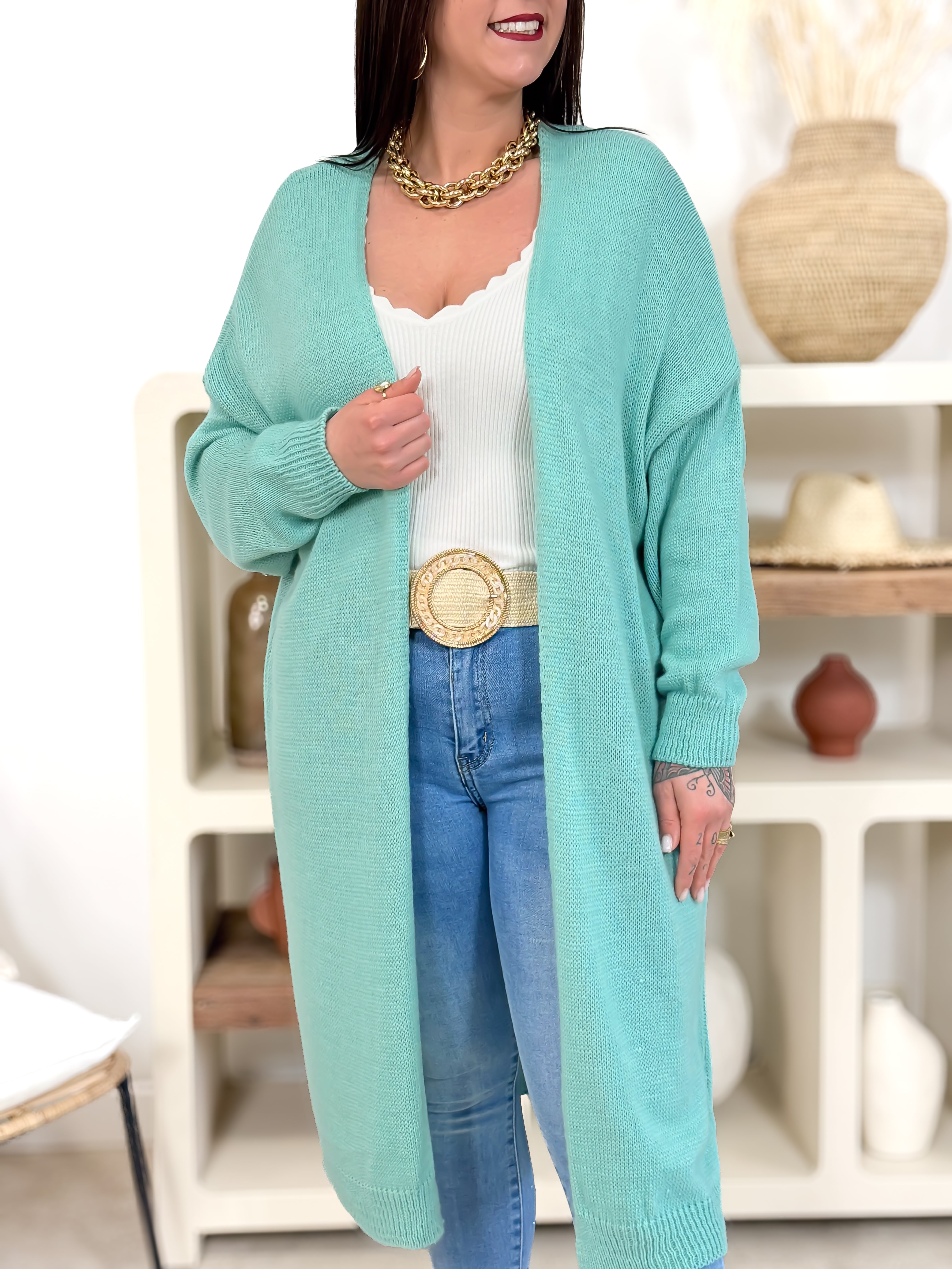 Gilet - Appoline - Vert D'eau