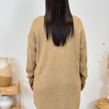 Robe pull - Loralie - Camel