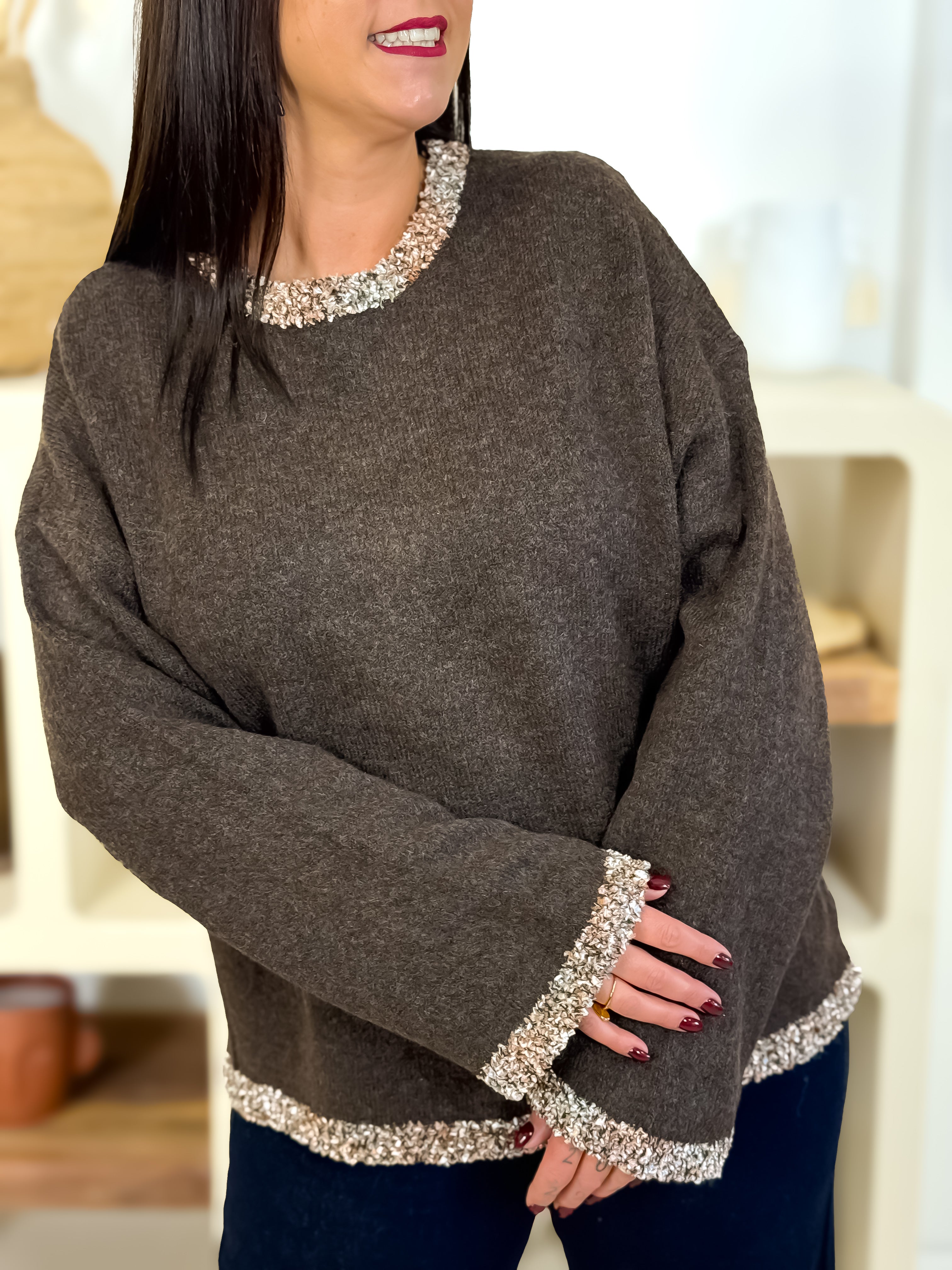 Pull - Suzanna - Chocolat