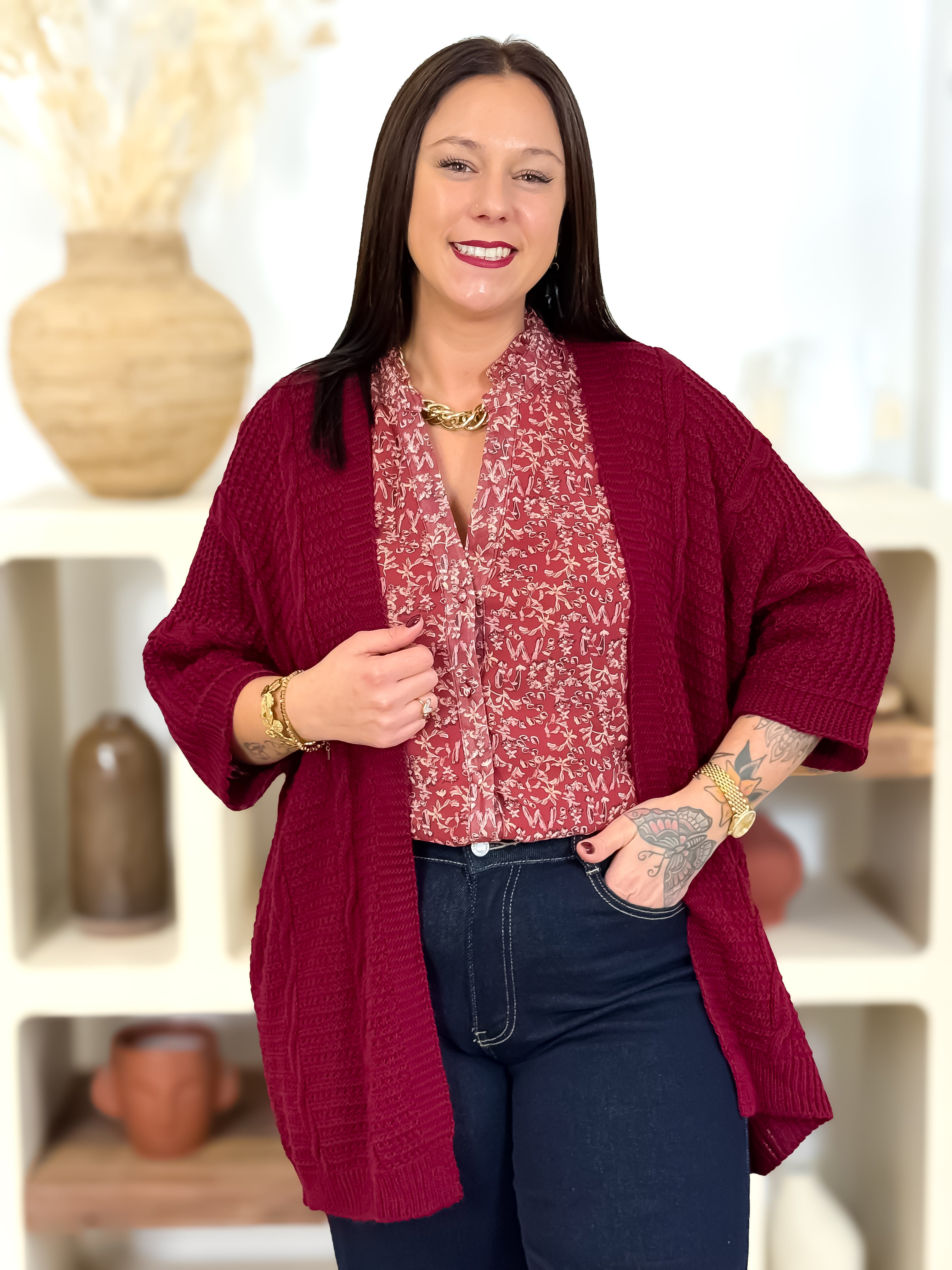 Gilet - Gianna - Bordeaux