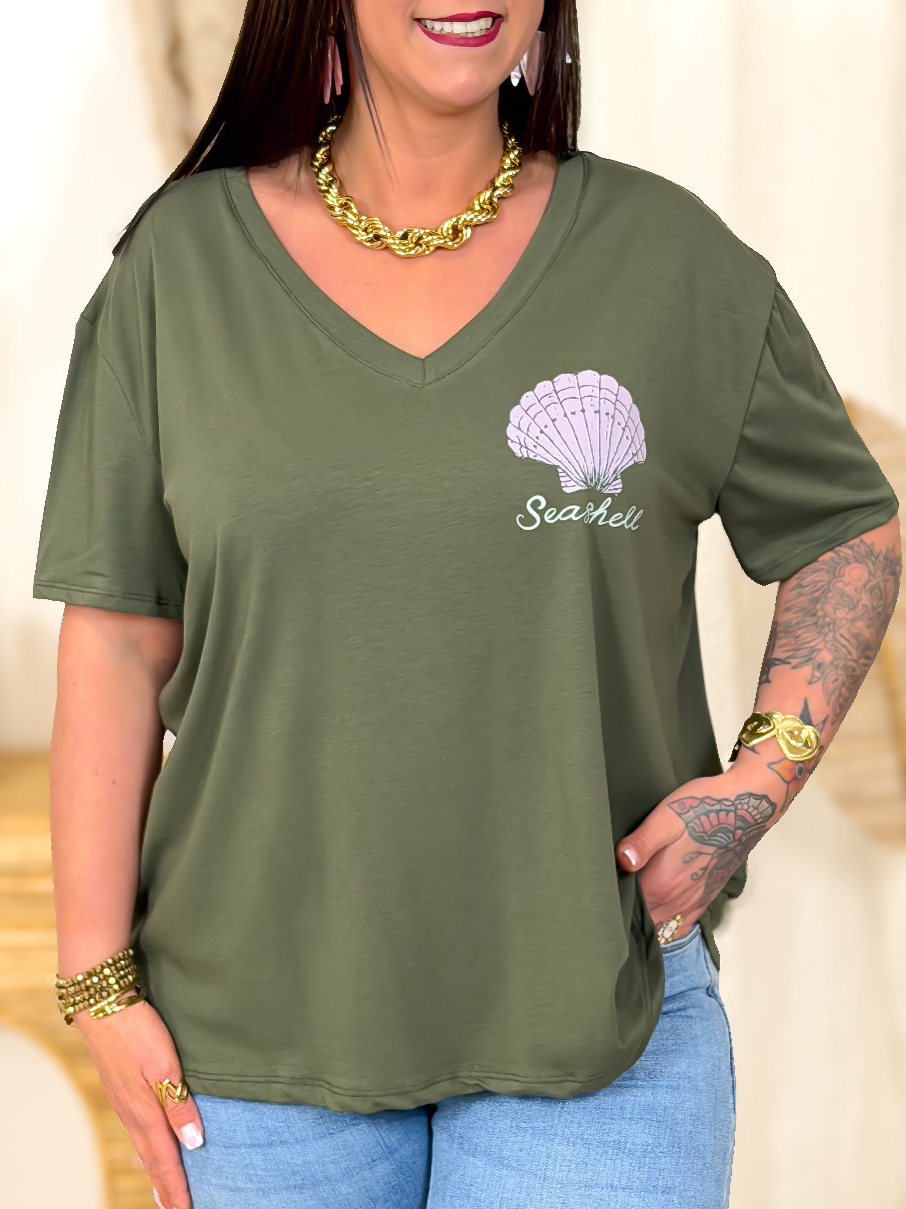 T-shirt - Ibiza - Kaki