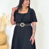 Robe - Kenza - Noir