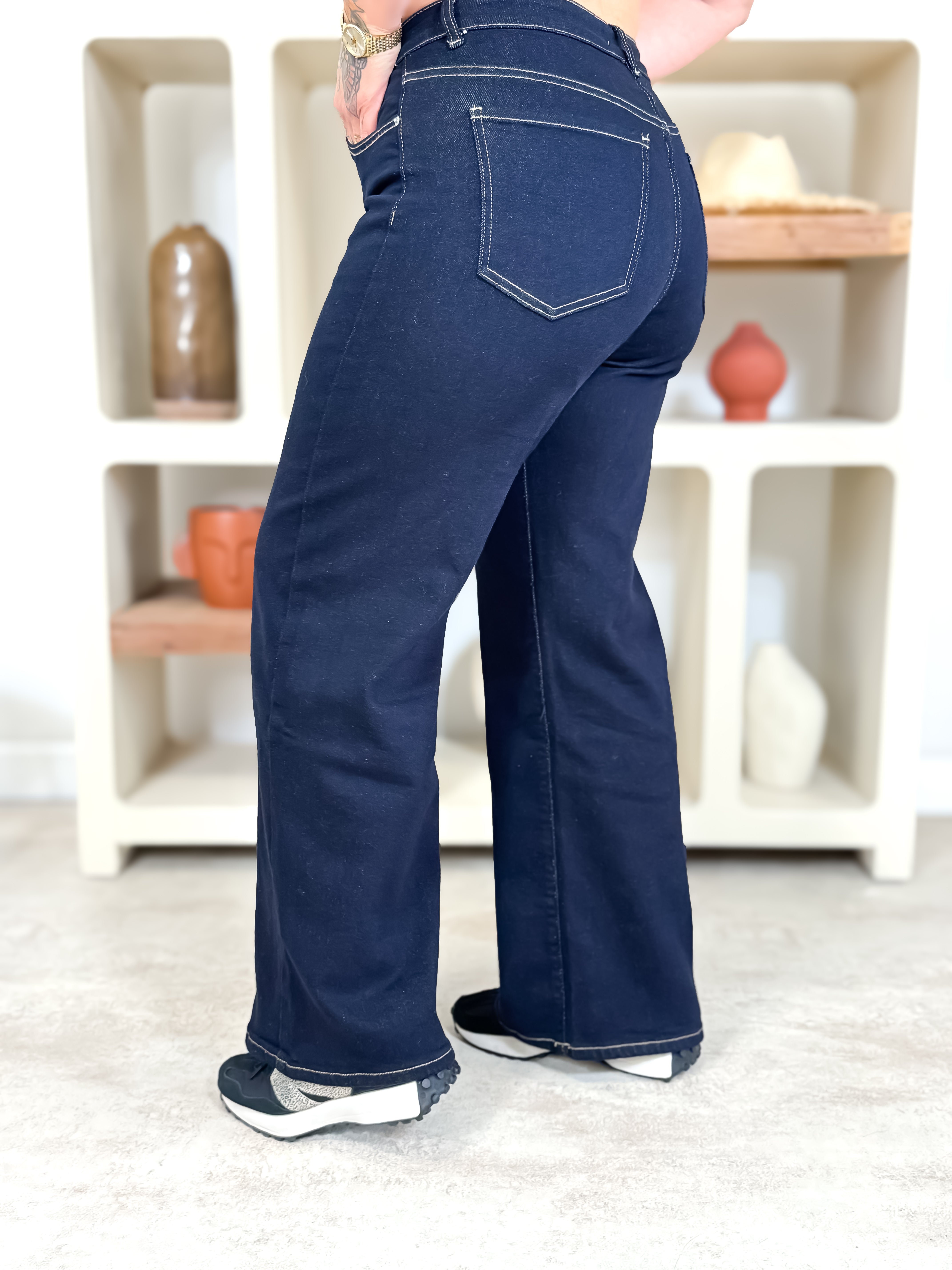 Jeans - Athena - Bleu foncé