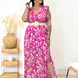 Robe - Morgane - Fushia
