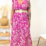 Robe - Morgane - Fushia
