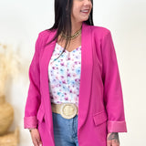Blazer - Adèle - Fushia
