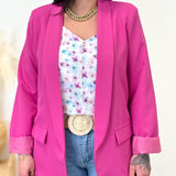 Blazer - Adèle - Fushia
