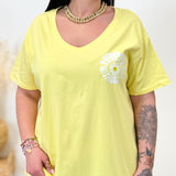 T-shirt - Happy - Jaune
