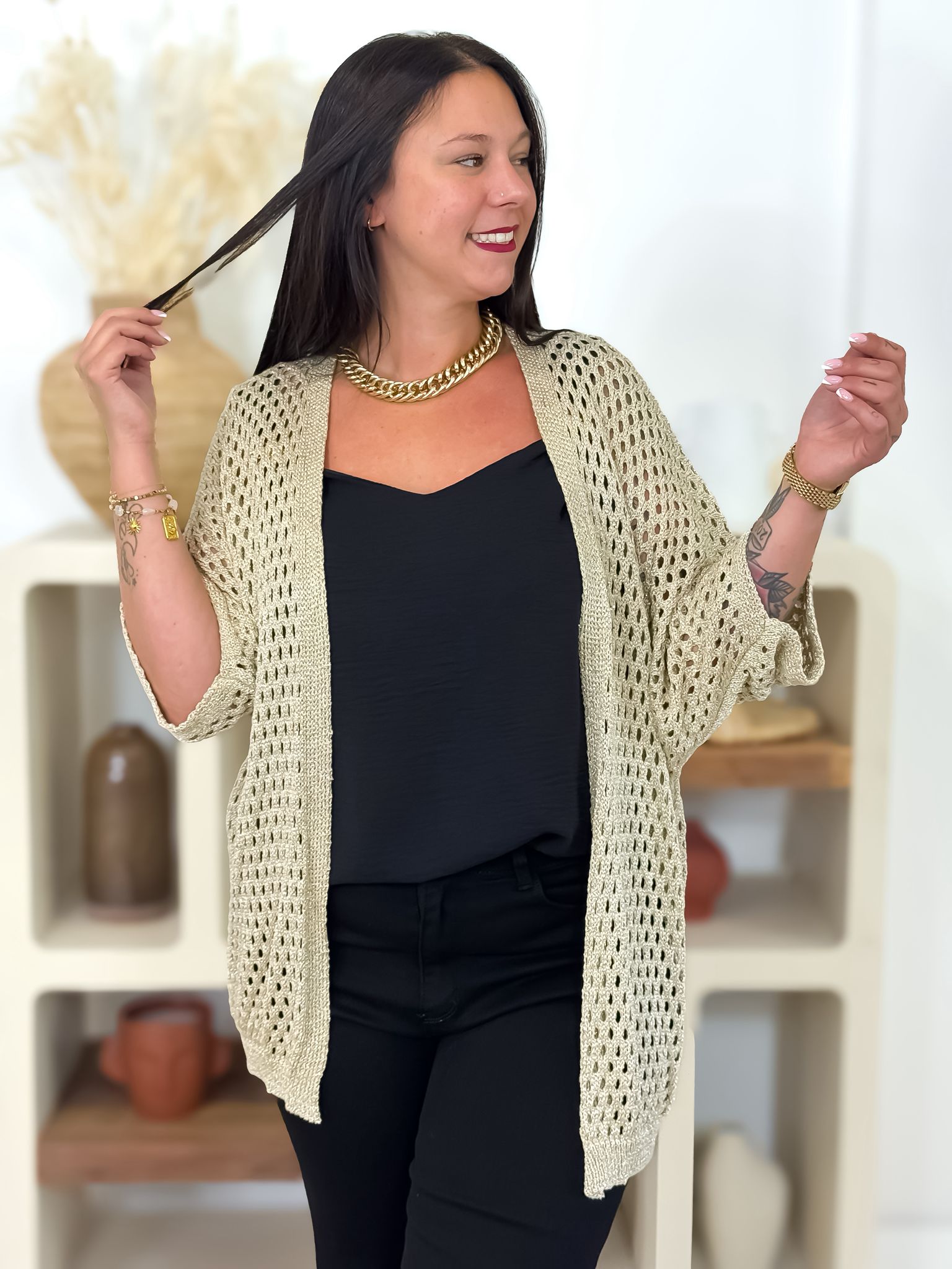 Blouse - Soleil - Noir