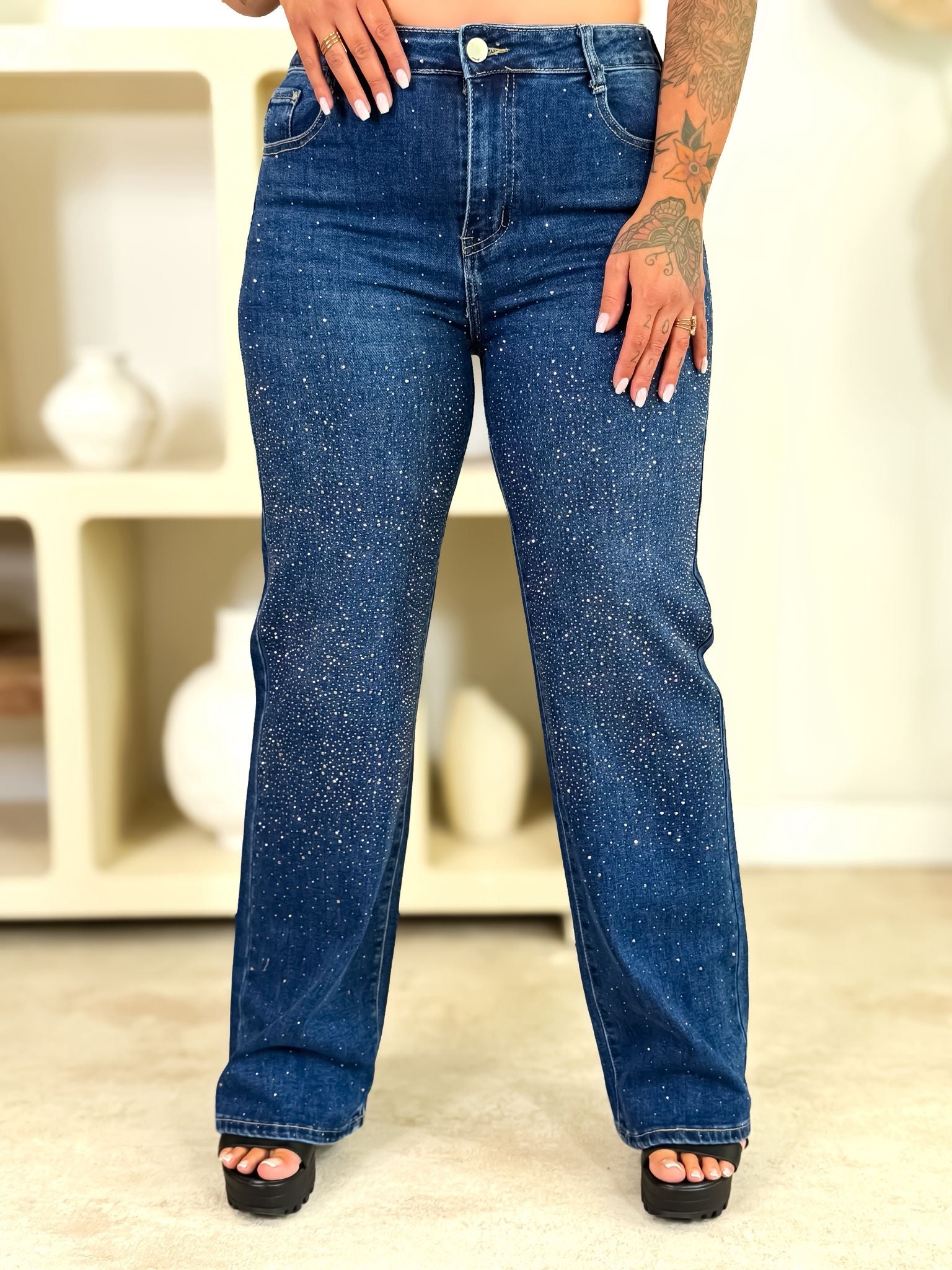 8. Jeans - Amber - Bleu