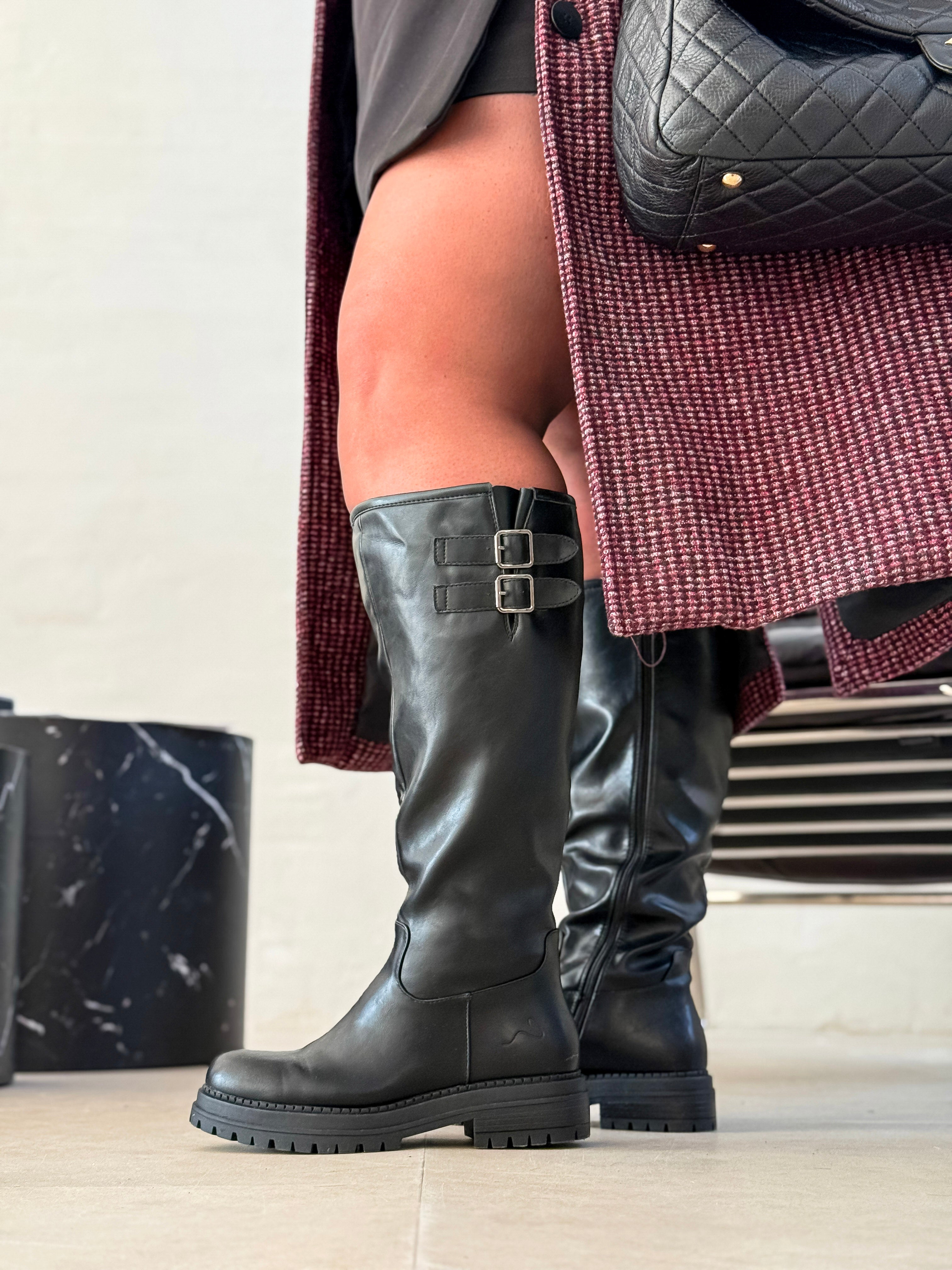 Bottes 3XL - Lorina - Noir