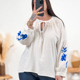 Blouse - Cinthia - Blanc