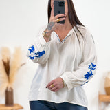 Blouse - Cinthia - Blanc