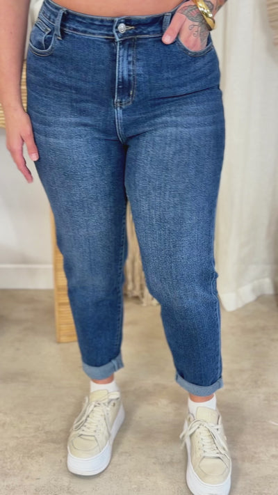 Jean grande taille bleu Raven – vidéo 1